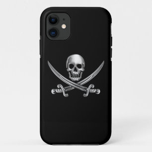 クロム海賊旗 iPhone 11 ケース