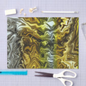 クロム液状金属金ゴールド銀クールパーティー 薄葉紙 (クラフト)