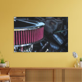 クロム空気取入口 キャンバスプリント (インサイチュ (リビング))