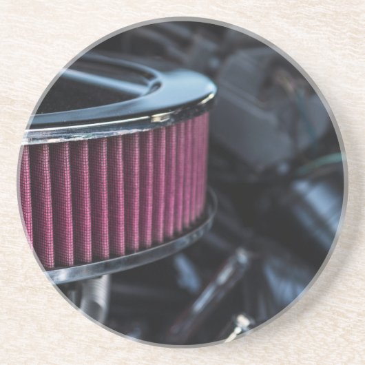 クロム空気取入口 コースター (正面)
