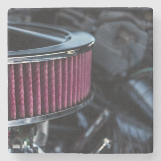 クロム空気取入口 ストーンコースター (正面)