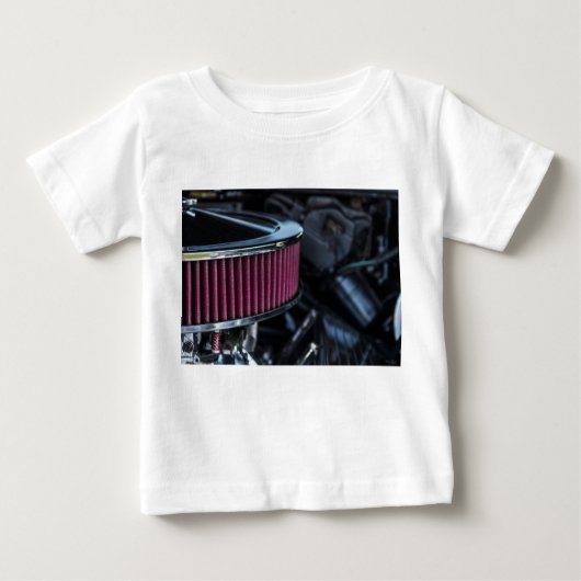 クロム空気取入口 ベビーTシャツ (正面)
