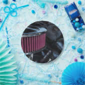 クロム空気取入口 ペーパープレート (パーティー)