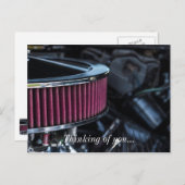 クロム空気取入口 ポストカード (正面/裏面)