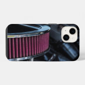 クロム空気取入口 iPhoneケース (裏面横)