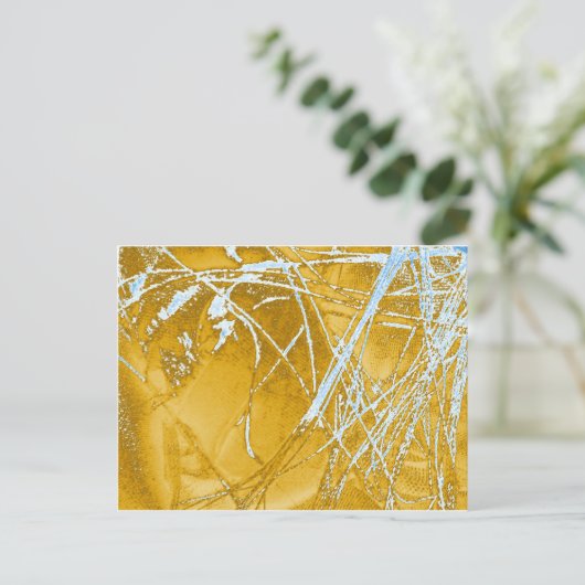 クロム織物 ポストカード (スタンド正面)