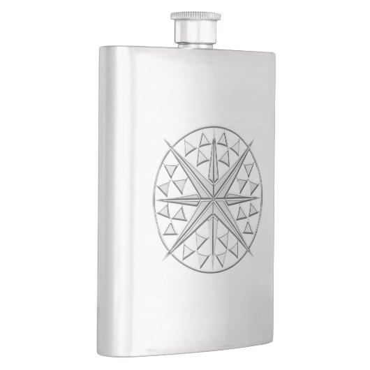 クロム航海のな星のプリント フラスク (右)