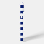 クロム航海のマーメイドオンネイビーストライププリント Case-Mate iPhoneケース (裏面 / 右)