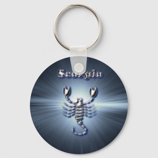 クロム蠍座 キーホルダー (正面)