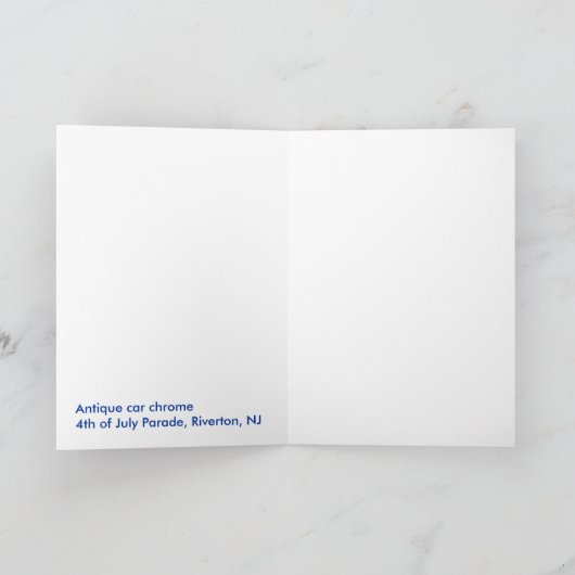 クロム輝く カード (内部)