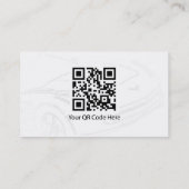 クロム輪郭のコルベットの名刺 名刺 (裏面)