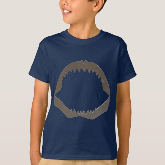 クロム鮫の顎 Tシャツ (正面)