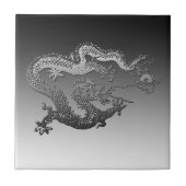 クロム·ド絵を描ラゴン タイル (正面)