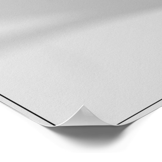 クロム ポスター (角)