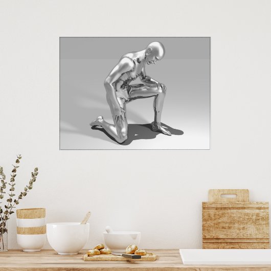 クロム ポスター (キッチン)