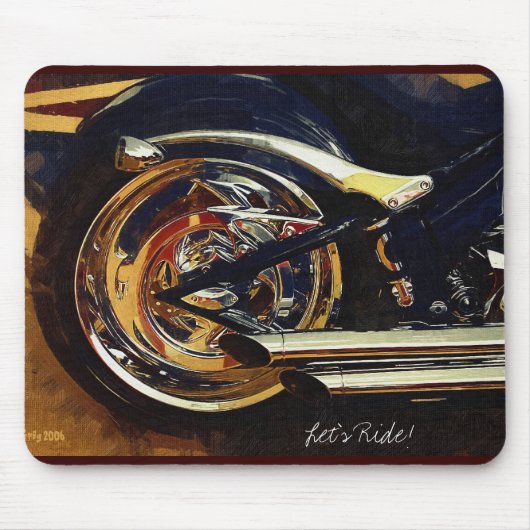 クロム マウスパッド (正面)