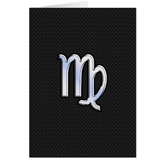 クロム《星座》乙女座〔占星術の〕十二宮図サインオンスネークスキンスタイル (正面)