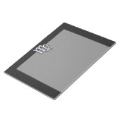 クロム《星座》乙女座〔占星術の〕十二宮図サインオンスネークスキンスタイル ノートパッド (アングル)