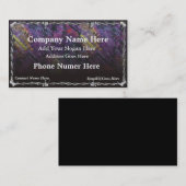 クロムBarbワイヤー名刺 名刺 (正面/裏面)