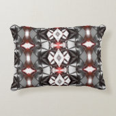 クロメッドブラックグレーからルビーレポート、バーチャルシェイプ アクセントクッション (正面)