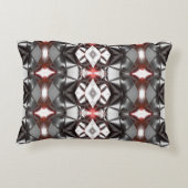 クロメッドブラックグレーからルビーレポート、バーチャルシェイプ アクセントクッション (裏面)