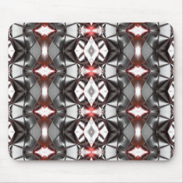 クロメッドブラックグレーからルビーレポート、バーチャルシェイプ マウスパッド