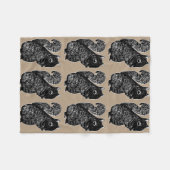 クロリスのフリースブランケット フリースブランケット (正面(横))