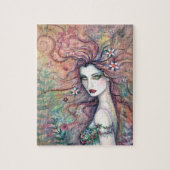 クロリスの花の女神パズルとスズ ジグソーパズル (縦)