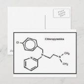 クロロピラミン ポストカード (正面/裏面)