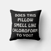 クロロホルム枕 クッション (裏面)