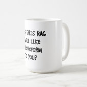 クロロホルム コーヒーマグカップ (正面右)