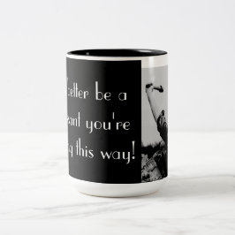 クロワッサンの方が… ツートーンマグカップ