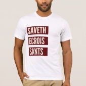 クロワッサンを救って下さい Tシャツ (正面)