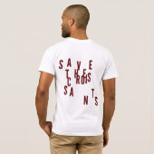 クロワッサンを救って下さい Tシャツ (裏面フル)