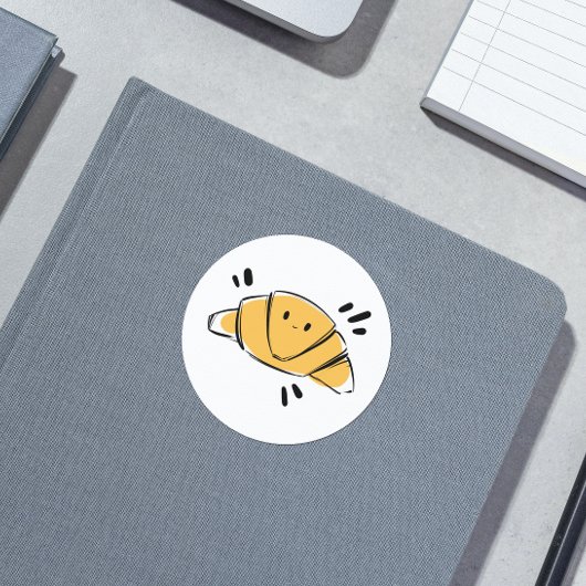 クロワッサンインクスケッチ ラウンドシール