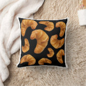 クロワッサンツ模様 クッション (ブランケット)
