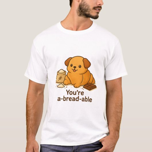 クロワッサンパップティー Tシャツ (正面)