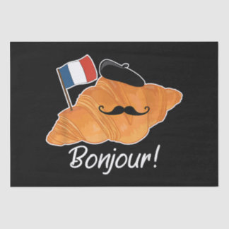 クロワッサンフランスの恋人フランス国旗フランコフィレ 薄葉紙