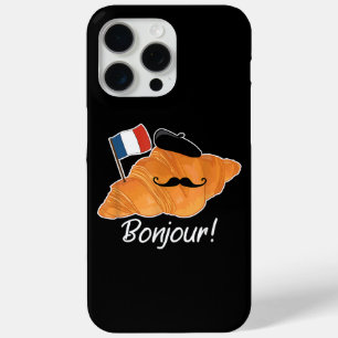 クロワッサンフランスの恋人フランス国旗フランコフィレ iPhone 15 PRO MAXケース