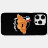 クロワッサンフランスの恋人フランス国旗フランコフィレ Case-Mate iPhoneケース (裏面 (横))