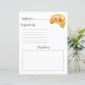 クロワッサンレシピブックページ (スタンド正面)