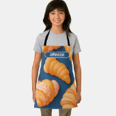 クロワッサン幾何パタカラフルーン エプロン (インサイチュ)