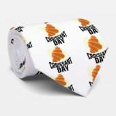 クロワッサン日-感謝日 ネクタイ (ロール)