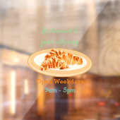 クロワッサン漫画イラストレーション ウィンドウサイン (シート2)