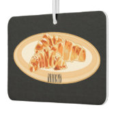 クロワッサン漫画イラストレーション カーエアーフレッシュナー (左)