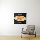 クロワッサン漫画イラストレーション タペストリー (インサイチュ(横))