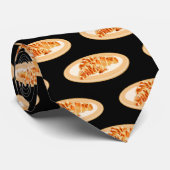 クロワッサン漫画イラストレーション ネクタイ (ロール)