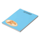 クロワッサン漫画イラストレーション ノートパッド (回転)