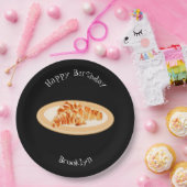 クロワッサン漫画イラストレーション ペーパープレート (パーティー)