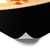 クロワッサン漫画イラストレーション ポスター (角)